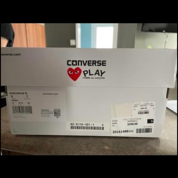 Comme de garçon converse - Picture 4 of 4